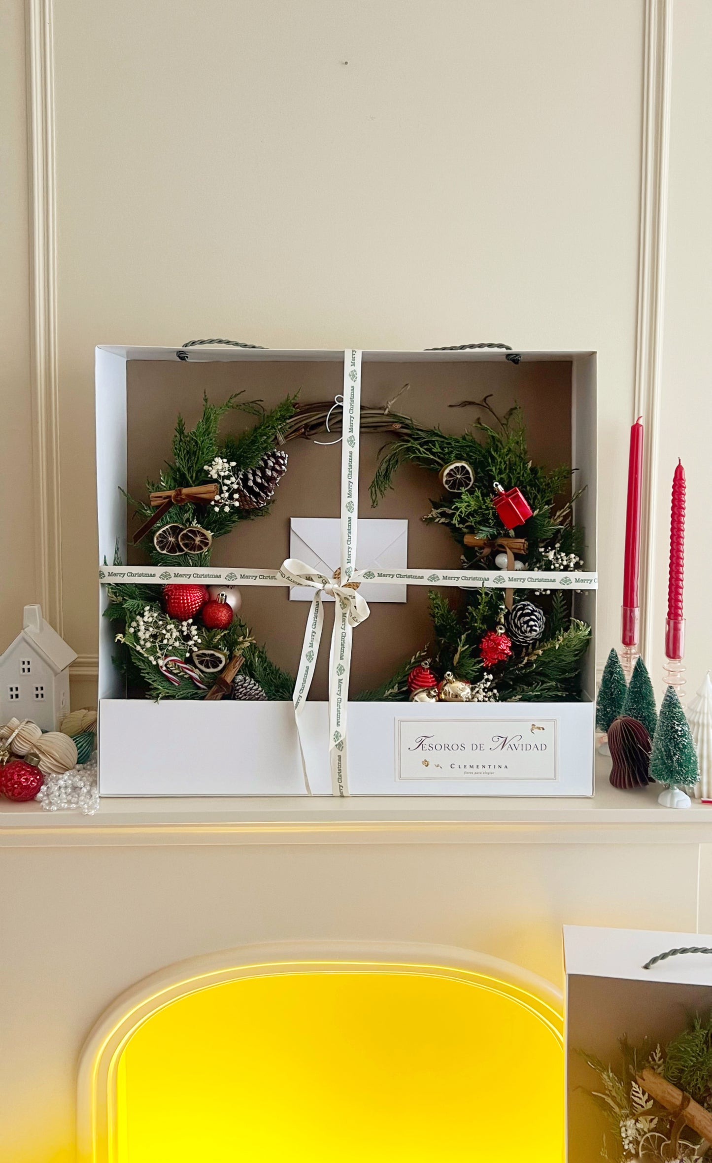 Christmas Wreath - Classic Asymmetrical
