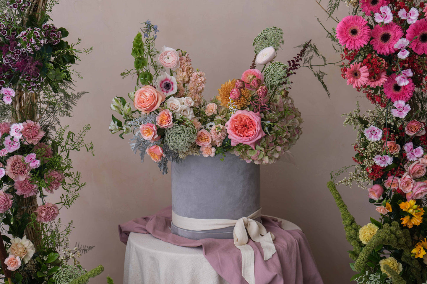 Boîte à chapeau de Clémentine - Extragrande