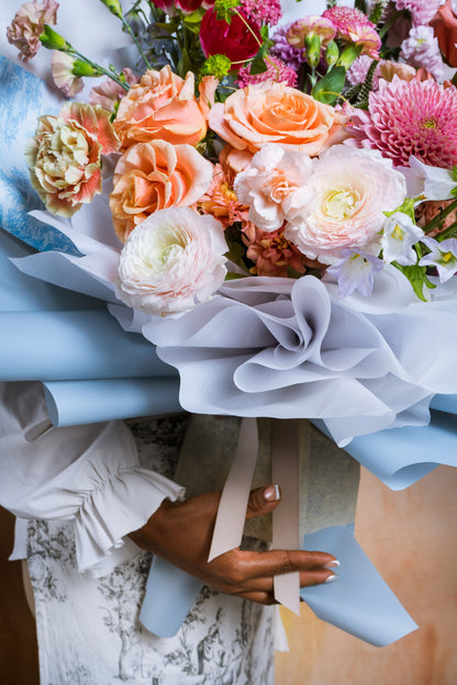 Bouquet Fantasía de un invierno azul