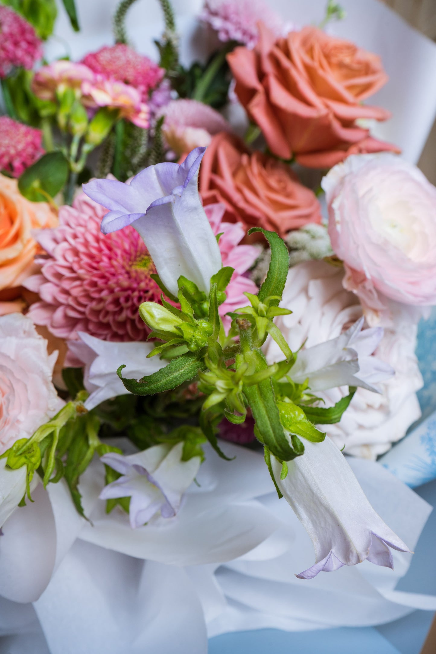 Bouquet Fantasía de un invierno azul