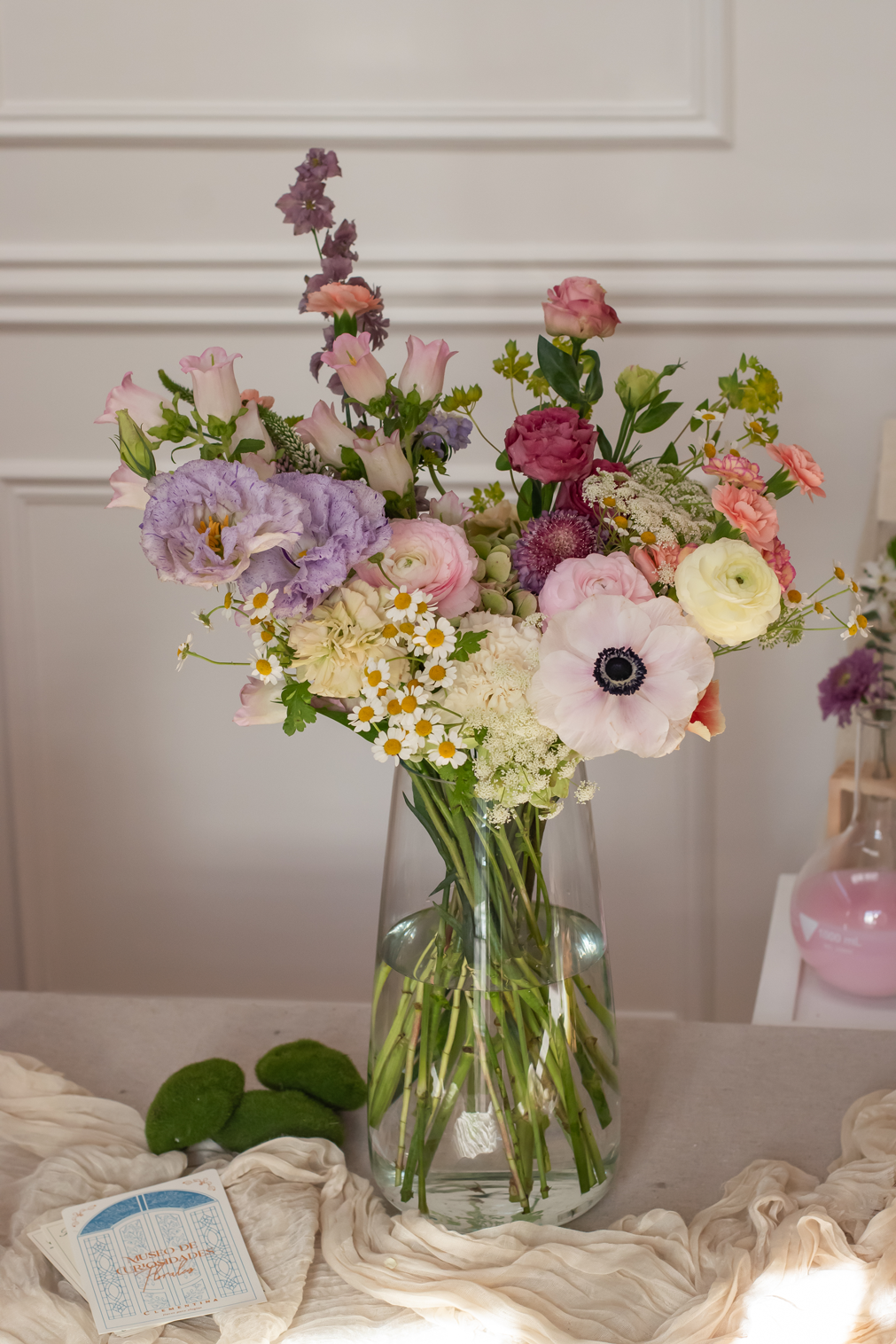 Bouquet Land of Happiness en Florero
