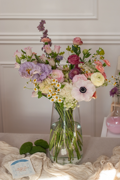 Bouquet Land of Happiness en Florero