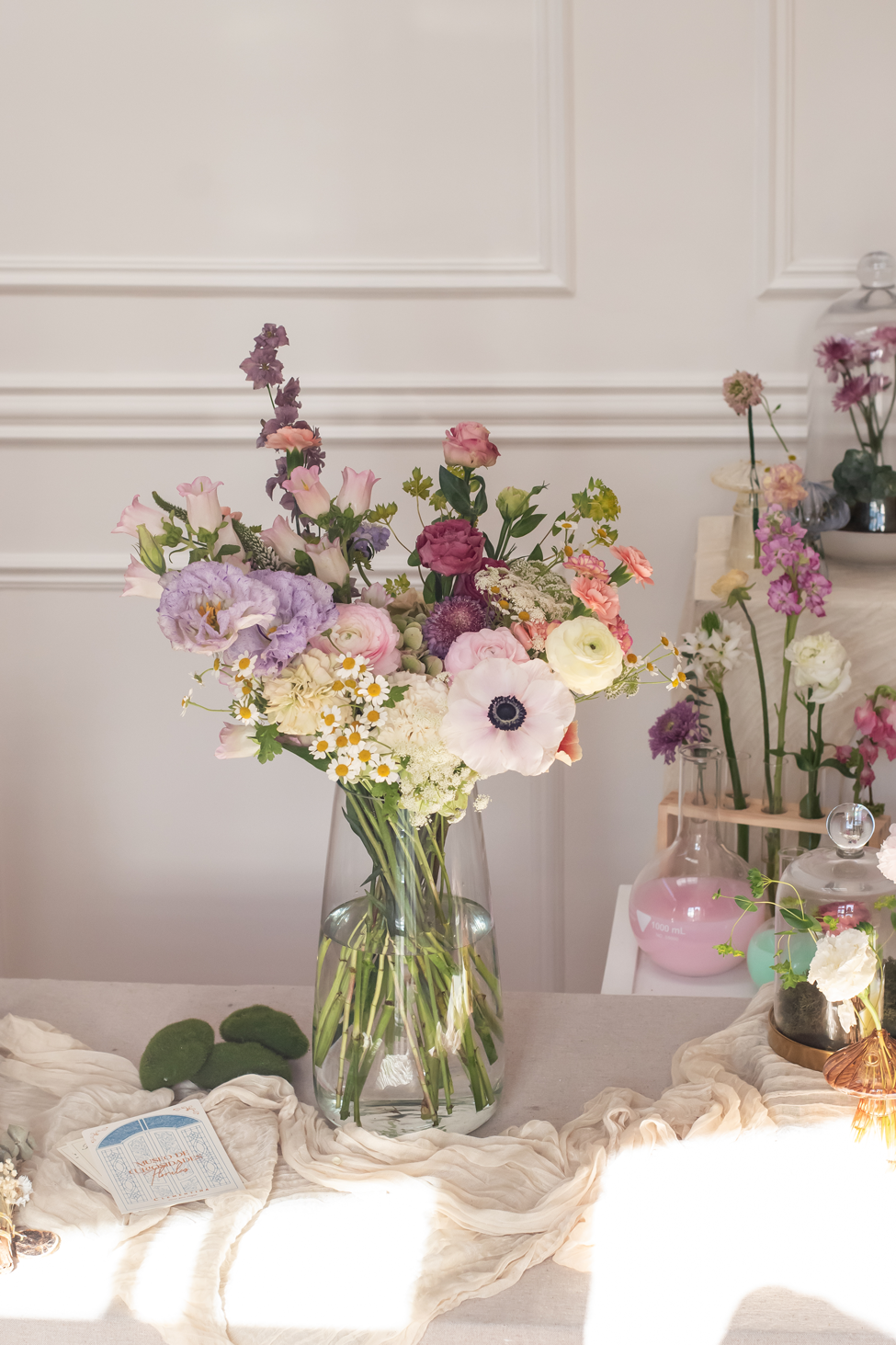 Bouquet Land of Happiness en Florero
