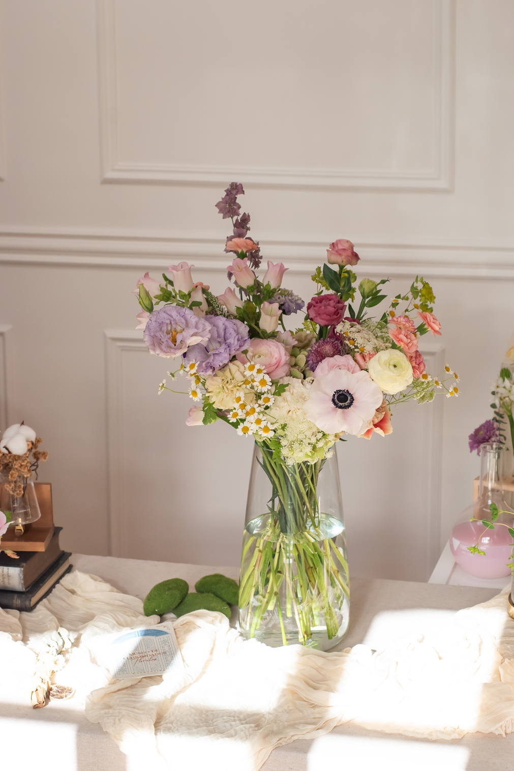 Bouquet Land of Happiness en Florero