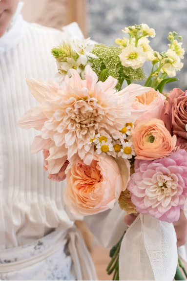 Bouquet de novia estilo orgánico – curso corto de Clementina Flower School (3)