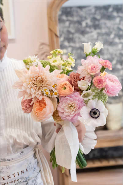 Bouquet de novia estilo orgánico – curso corto de Clementina Flower School (4)