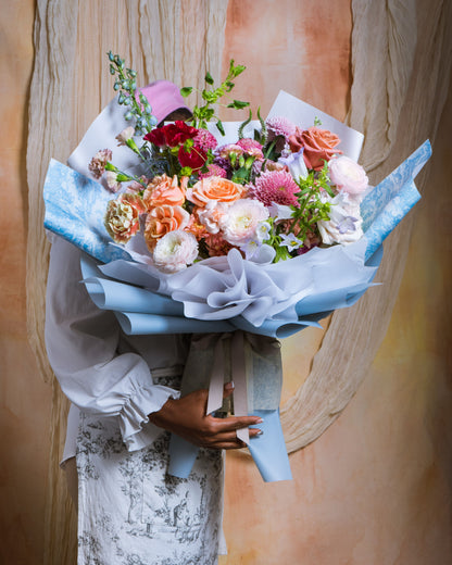 Bouquet floral y empaque – curso corto de Clementina Flower School
