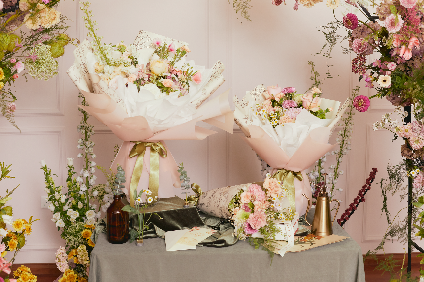 Bouquet floral y empaque – curso corto de Clementina Flower School (5)