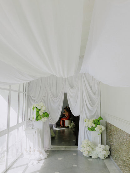 Instalación floral moderna y sostenible – curso corto de Clementina Flower School (2)