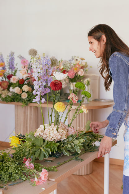 Jardín floral – curso corto de jardín floral y costos de Clementina Flower School (3)