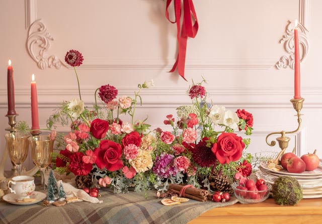 Talleres de navidad: Jardín floral y estilismo de mesa - Bogotá y Medellín