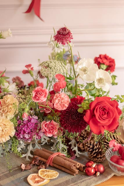 Talleres de navidad: Jardín floral y estilismo de mesa - Bogotá y Medellín